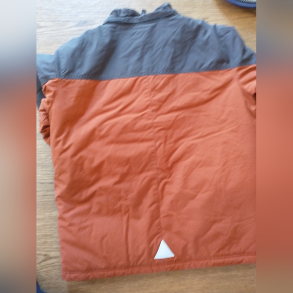 LL Bean Orange Kids ski jacket 14-16, thinsulate, waterproof - Picture 14 of 15